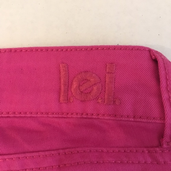 Hot Pink Junior light weight jeans. Size 15. - Picture 5 of 6